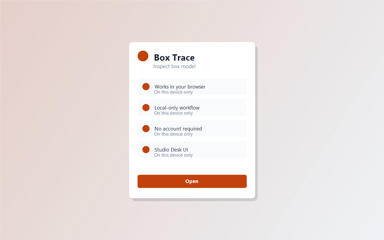 Box Trace screenshot 1
