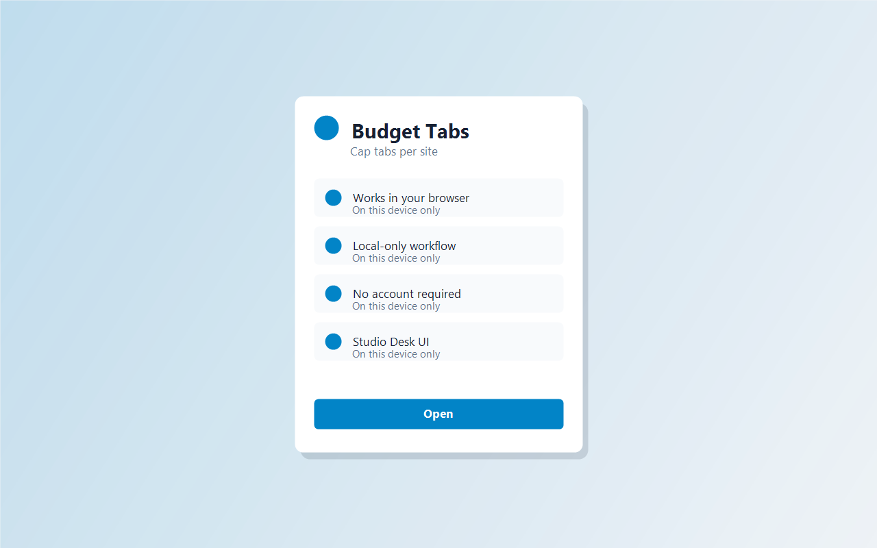 Budget Tabs screenshot 1