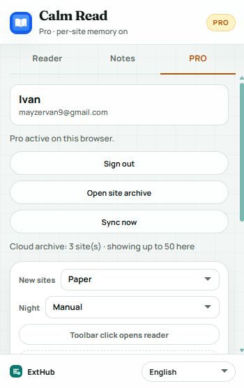 Calm Read screenshot 5