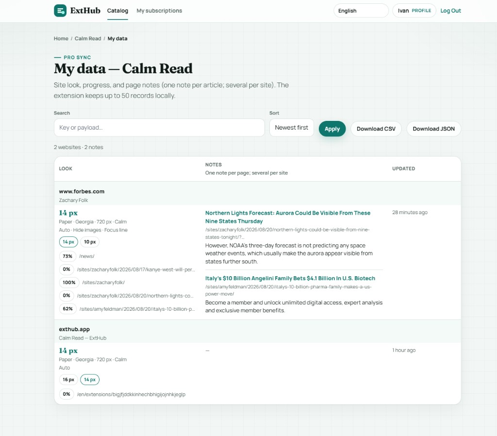 Calm Read screenshot 8