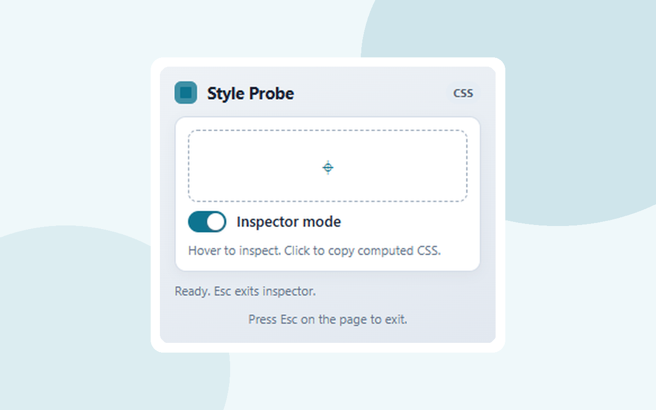 Style Probe screenshot 3