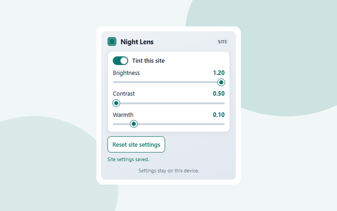 Night Lens screenshot 1