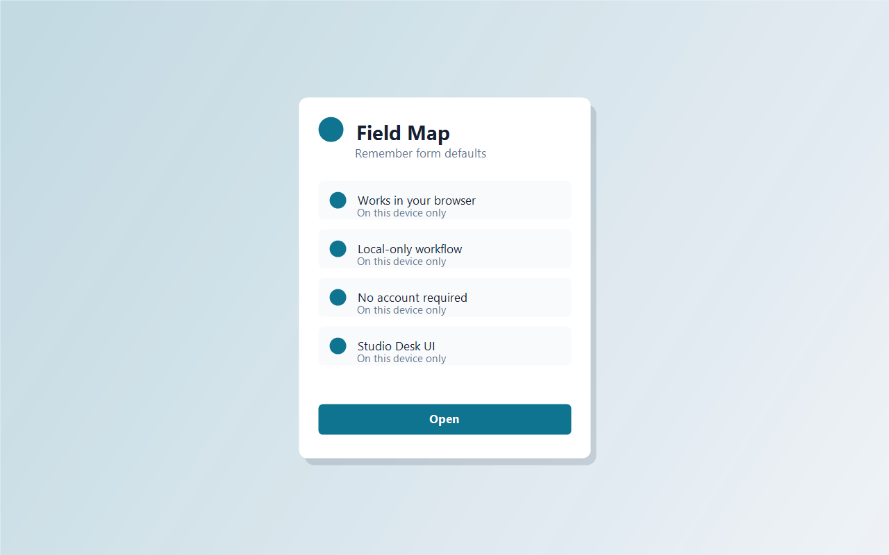 Field Map screenshot 1