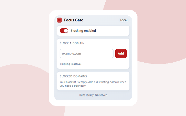Focus Gate screenshot 2