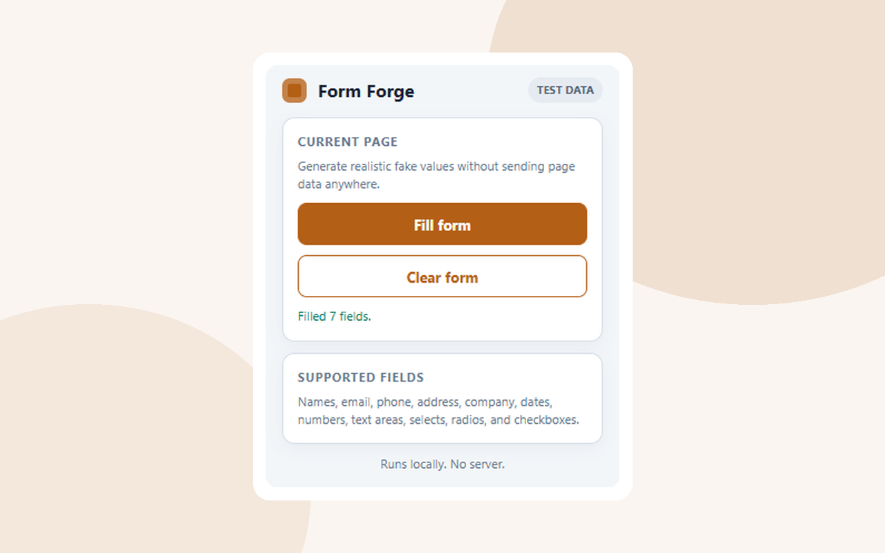 Form Forge screenshot 1