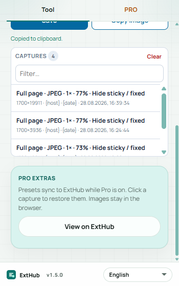 Page Mosaic screenshot 2