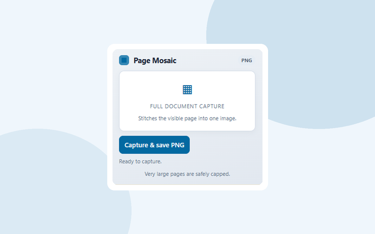 Page Mosaic screenshot 1