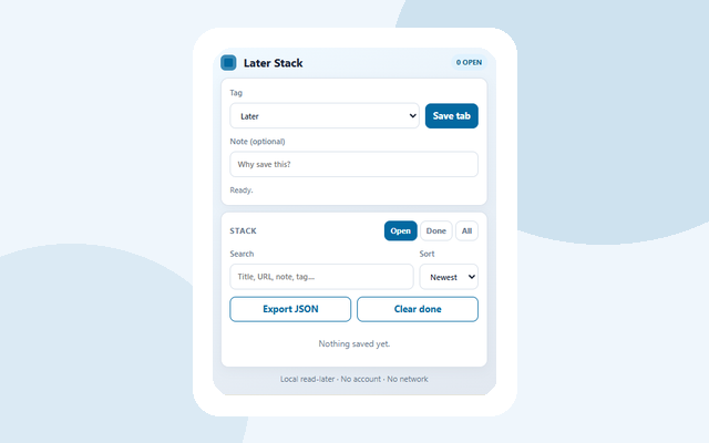 Later Stack screenshot 2