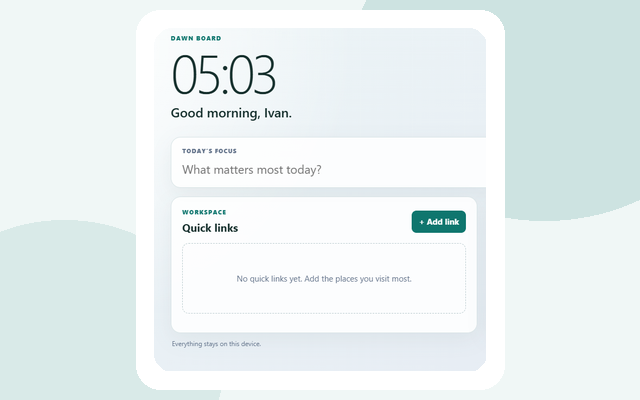 Dawn Board screenshot 2