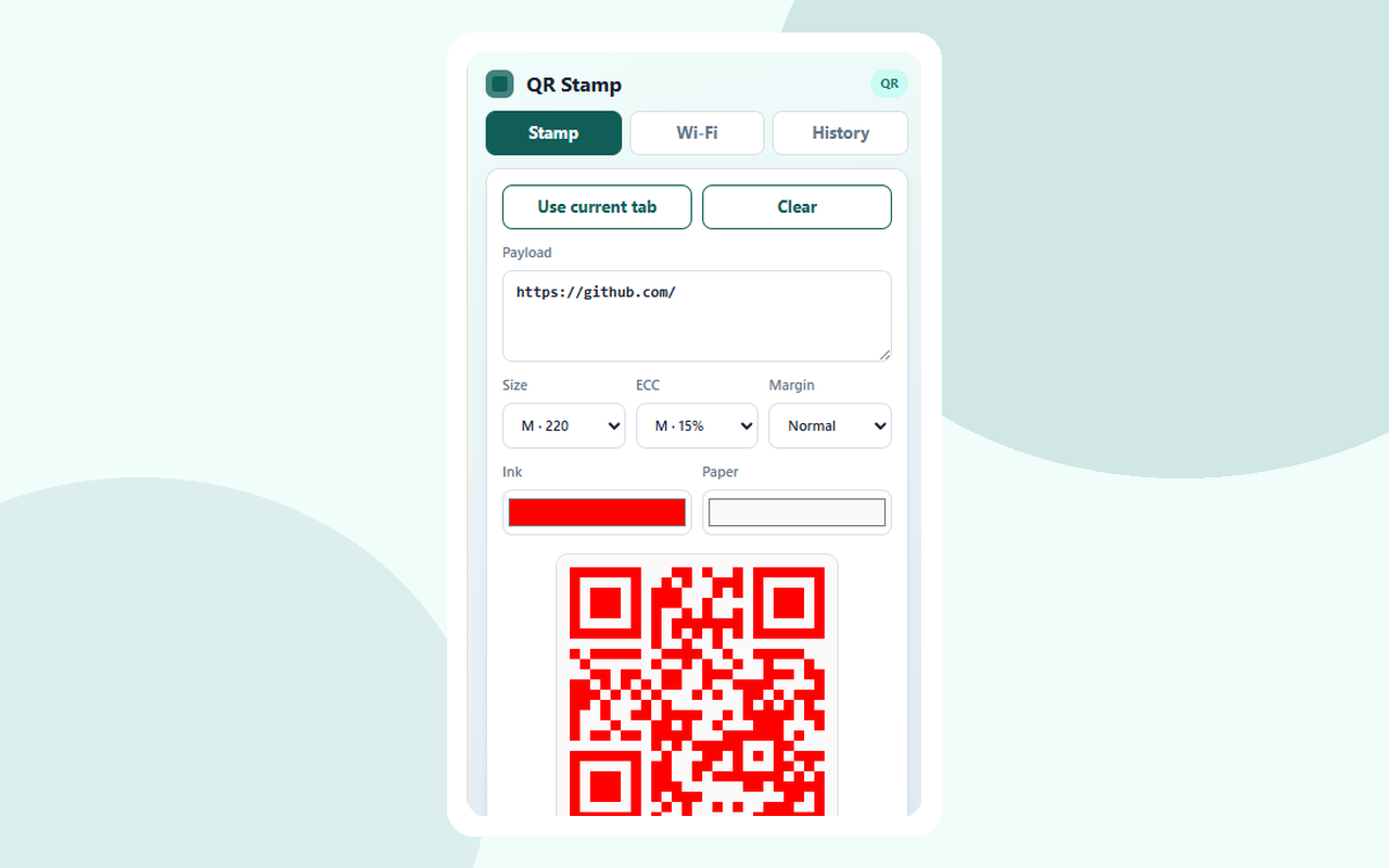 QR Stamp screenshot 1