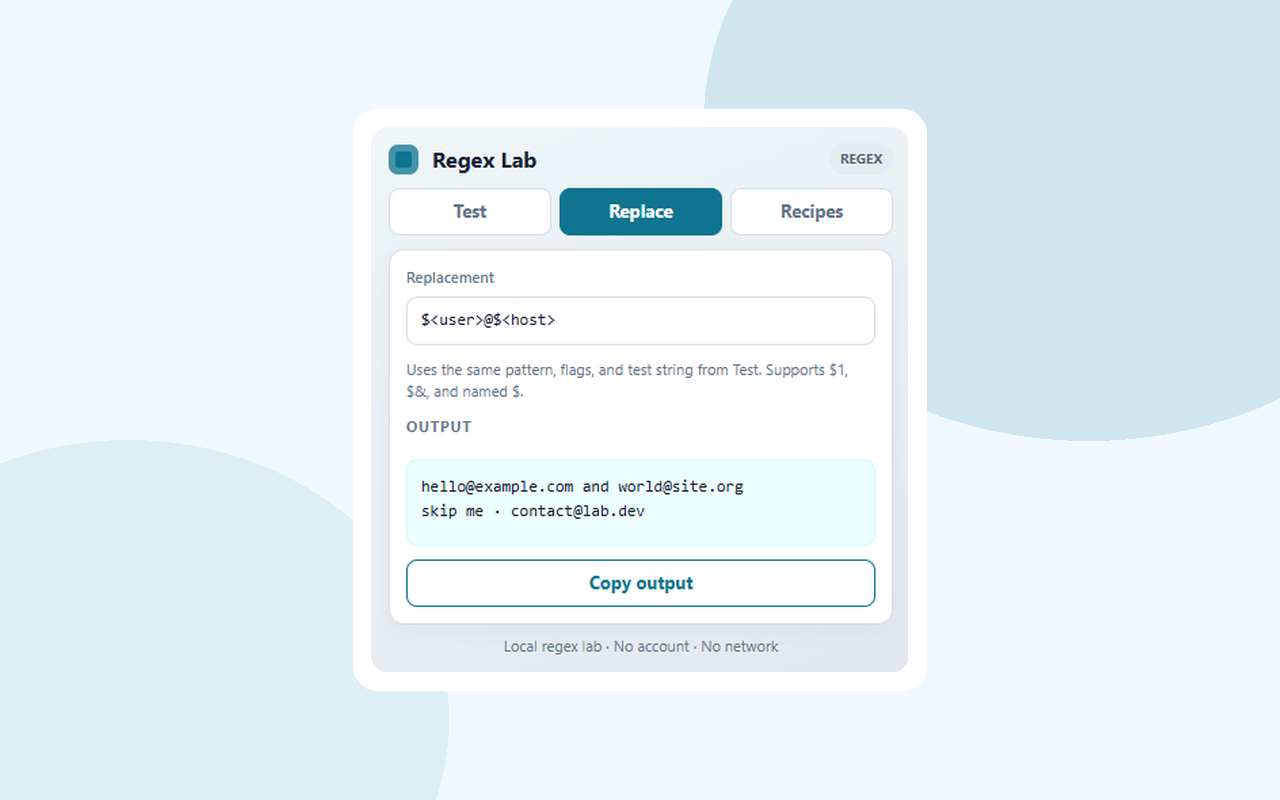 Regex Lab screenshot 4