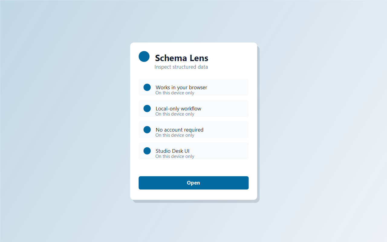 Schema Lens screenshot 1