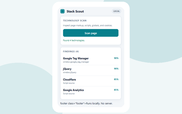 Stack Scout screenshot 2