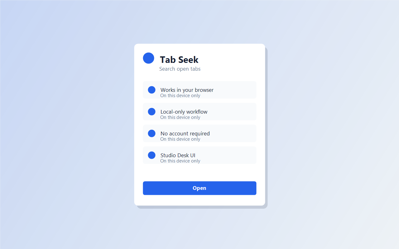 Tab Seek screenshot 1