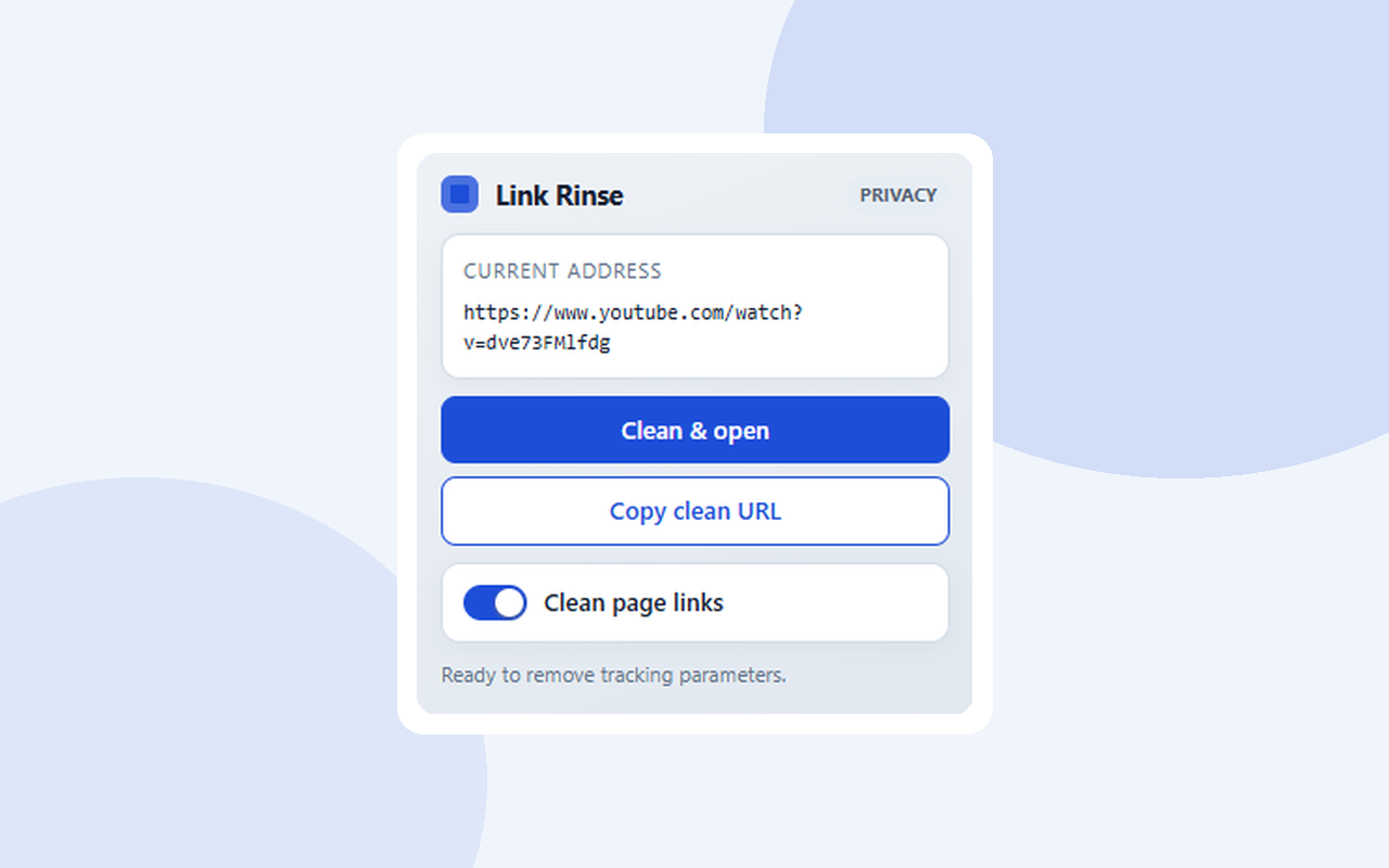 Link Rinse screenshot 1