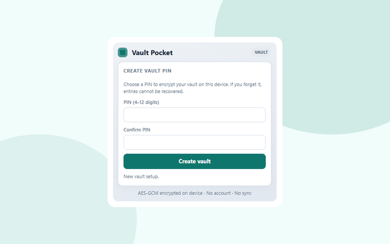 Vault Pocket screenshot 4
