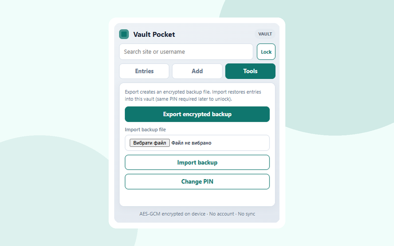 Vault Pocket screenshot 5