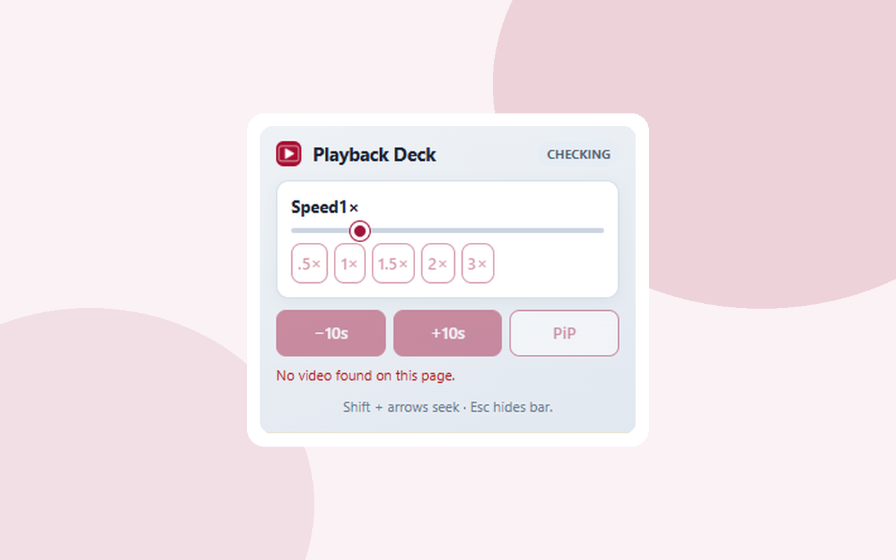 Playback Deck screenshot 1